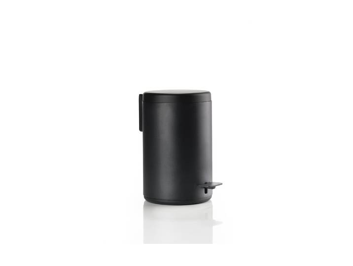 Kosmetikeimer ZONE DENMARK Rim 3 l , schwarz, H:26,5cm, Kunststoff, Mülleimer, Kosmetikeimer