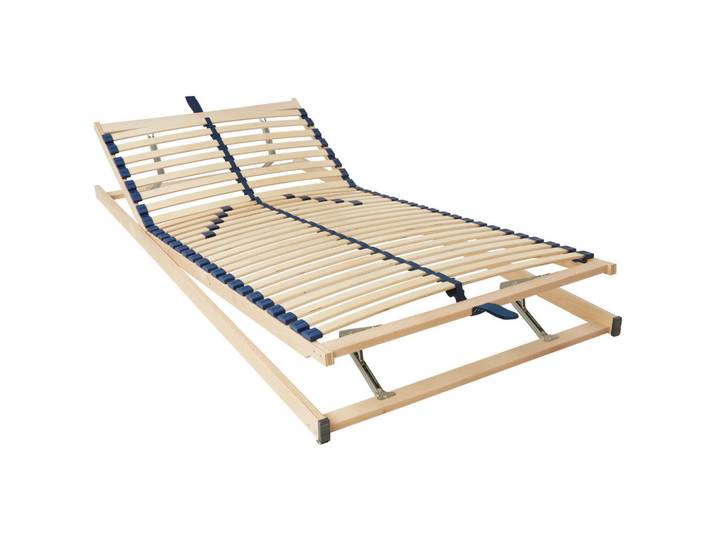 Sleeptex Lattenrost, Holz, Metall, Kunststoff, Birke, Buche,Birke, Schichtholz, vollmassiv,Schichtholz, 90x200 cm, Made in Germany, Über- und Sondergrößen erhältlich, Federholzleisten verleimt, Federleisten mit Duokappen, Mittelgurt, individuelle Liegehärteeinstellung, verstellbar, alternative Größen erhältlich, Schlafzimmer, Lattenroste, Lattenrost verstellbar