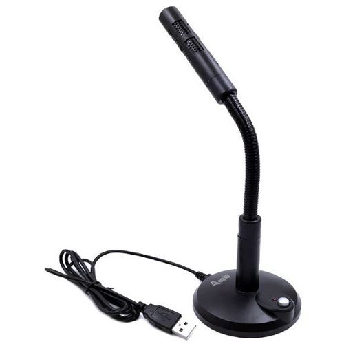 Equip Tischmikrofon+Einstellbarer Winkel mit USB Anschluss