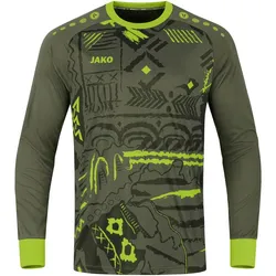 JAKO Tropicana Torwarttrikot Herren khaki/neongrün L