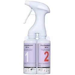 PLUM Dekontamination Sprühflasche Bodyneutral 2x300ml