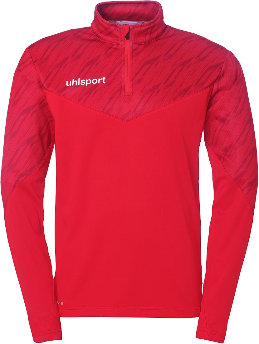 Trainingspullover UHLSPORT "1/4 ZIP TOP Progressive 28", Herren, Gr. 3XL, rot, Obermaterial: 100% Polyester Pol. recyc.., Pullover Trainingspullover