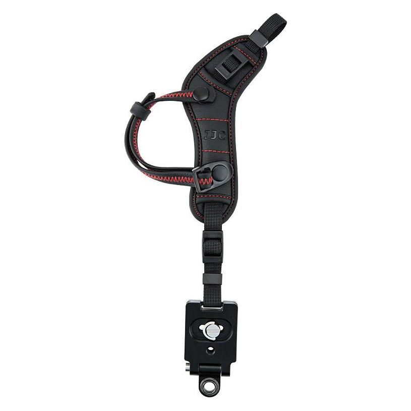 JJC HS ML1M Hand Strap Schwarz Rot (Handschlaufe) (D168811)