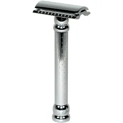 Dovo, Rasierhobel + Rasiermesser, 9047001 Rasierhobel, langer Griff, verchromt, Gradschnitt