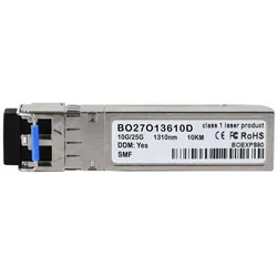 BlueOptics Cisco SFP-10/25G-LR-I kompatibler SFP28 Transceiver für Singlemode 10 bzw. 25 Gigabit Highspeed Dat, Transceiver, Silber