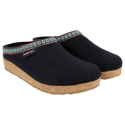 Haflinger - Grizzly Franzl - Hüttenschuhe 41 | EU 41 schwarz