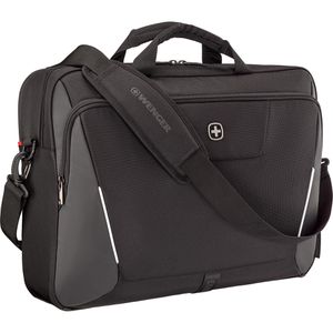 Wenger Laptoptasche XE Brief, 653301, schwarz, recyceltes PET, bis 17 Zoll