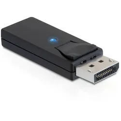 Delock Adapter DisplayPort 1.1 Stecker auf HDMI Buchse Passiv schwarz