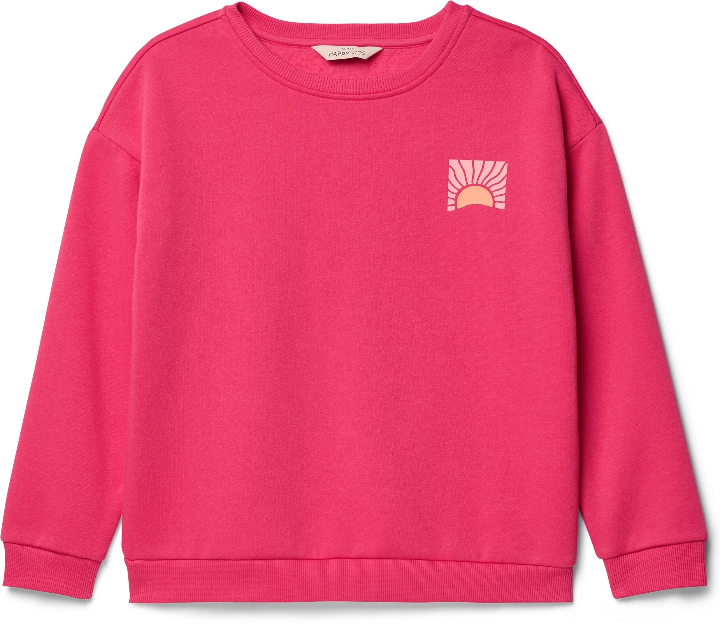 Tchibo - Kinder-Sweatshirt mit überschnittenen Schultern - Damen - Gr. 170/176 - rot