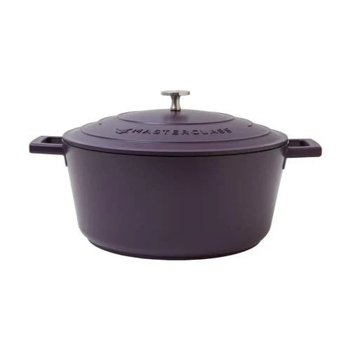 MasterClass gietaluminium braadpan paars Ø28 cm 5L