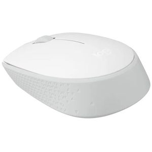Logitech Maus M171 Wireless Mouse, 3 Tasten, 1000 dpi, Off-White