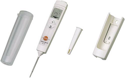 Testo 106 Set Einstichthermometer (HACCP) Messbereich Temperatur -50 bis 275°C Fühler-Typ NTC HACCP-konform