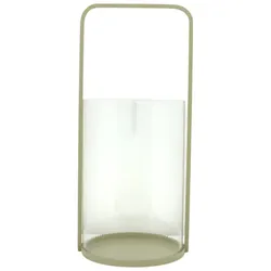 Kerzenlaterne Silla beige