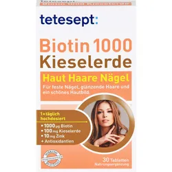 Tetesept Biotin1000 Kieselerde 30 ST