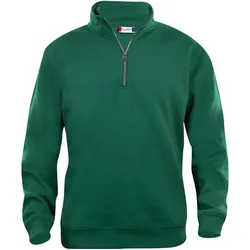 CLIQUE Basic 1/2-Zip Sweatshirt Herren 68 - flaschengrün S