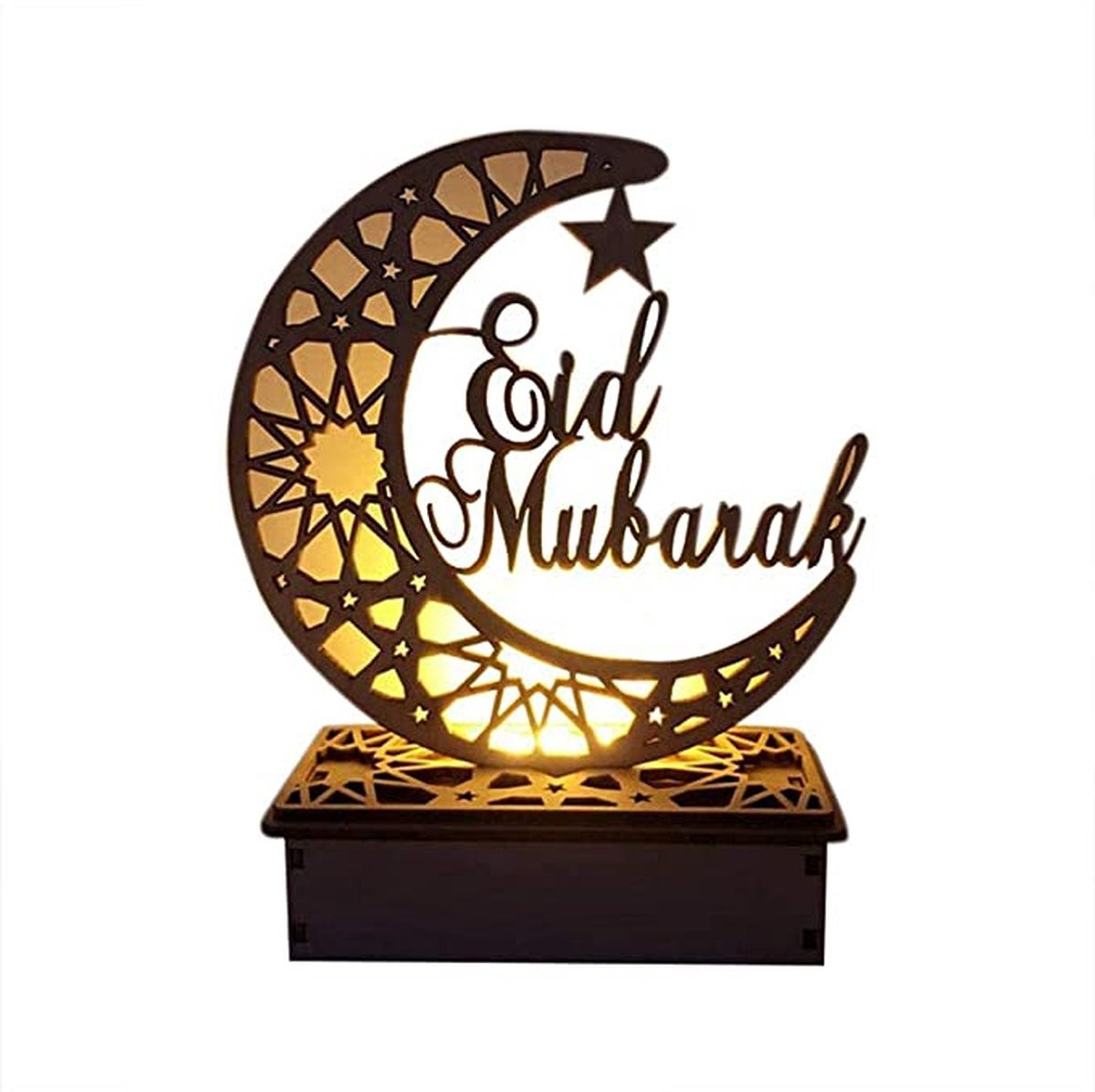 Eid Mubarak nachtlampje - Ramadan decoratie en tafellamp
