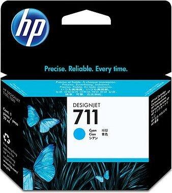 HP Inc. HP Original 711 Druckerpatrone - cyan (CZ130A)