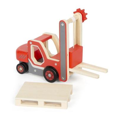 Gabelstapler mit Palette