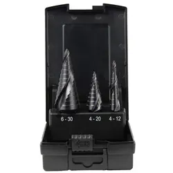 PROSTEP Stufenbohrer HSS-G TiAlN Set 3-tlg.