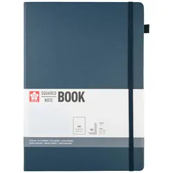 Sakura Notizbuch, kariert, 160 Seiten, DIN A4