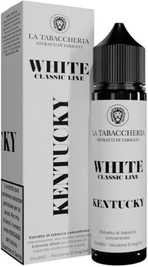 La Tabaccheria White Kentucky Liquido Shot 20ml Tabacco