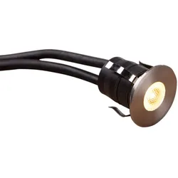 Heissner SMART LIGHT Decklight, 1W, Warmweiss, Edelstahl (L451-00)