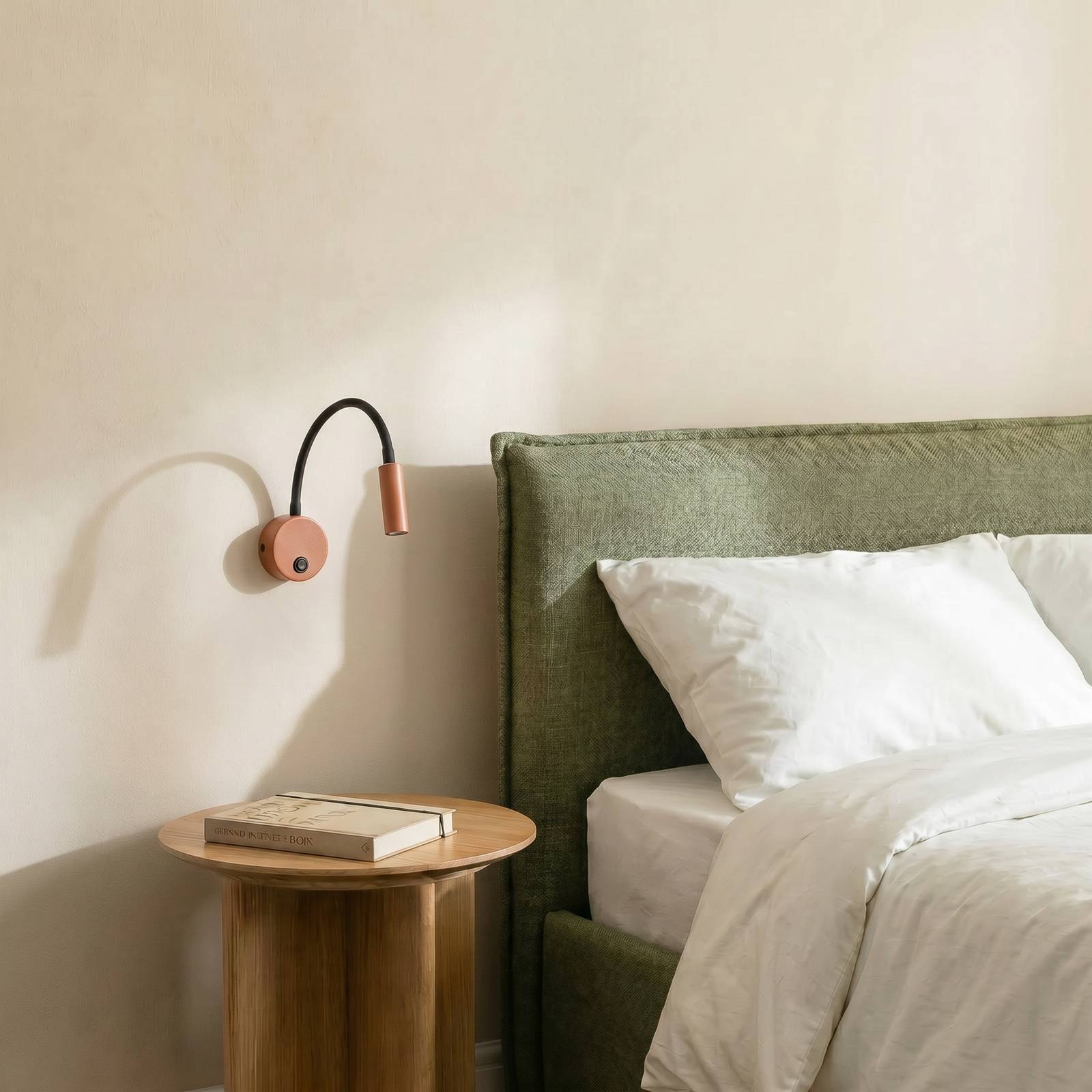Wandlampe Lagos TK Lighting, dimmbar, rot, für Schlafzimmer, Metall, Wandleuchte, Wandlampe Innen