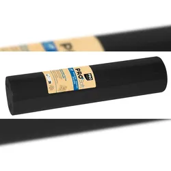 Pronappe R532421I 4x Tischläufer Tête-à-tête auf Rolle, nicht gewebt, Airlaid - 24x0,40m - Schwarz