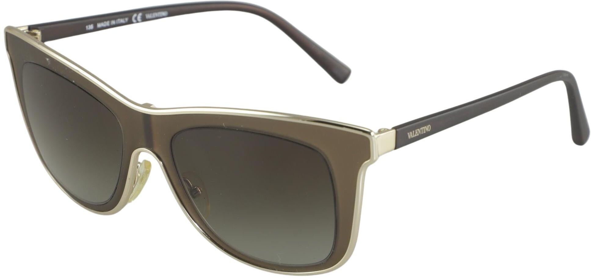 Valentino Garavani Damen Sonnenbrille, Braun - Second Hand