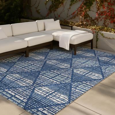 Addison Rugs Machine Washable Indoor/ Outdoor Modern Ovid Chantille Rug