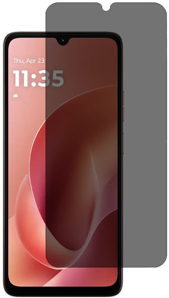 INCOVER Motorola Moto G06 / G06 Power Beskyttelsesglas m. Privacy Funktion - Gennemsigtig
