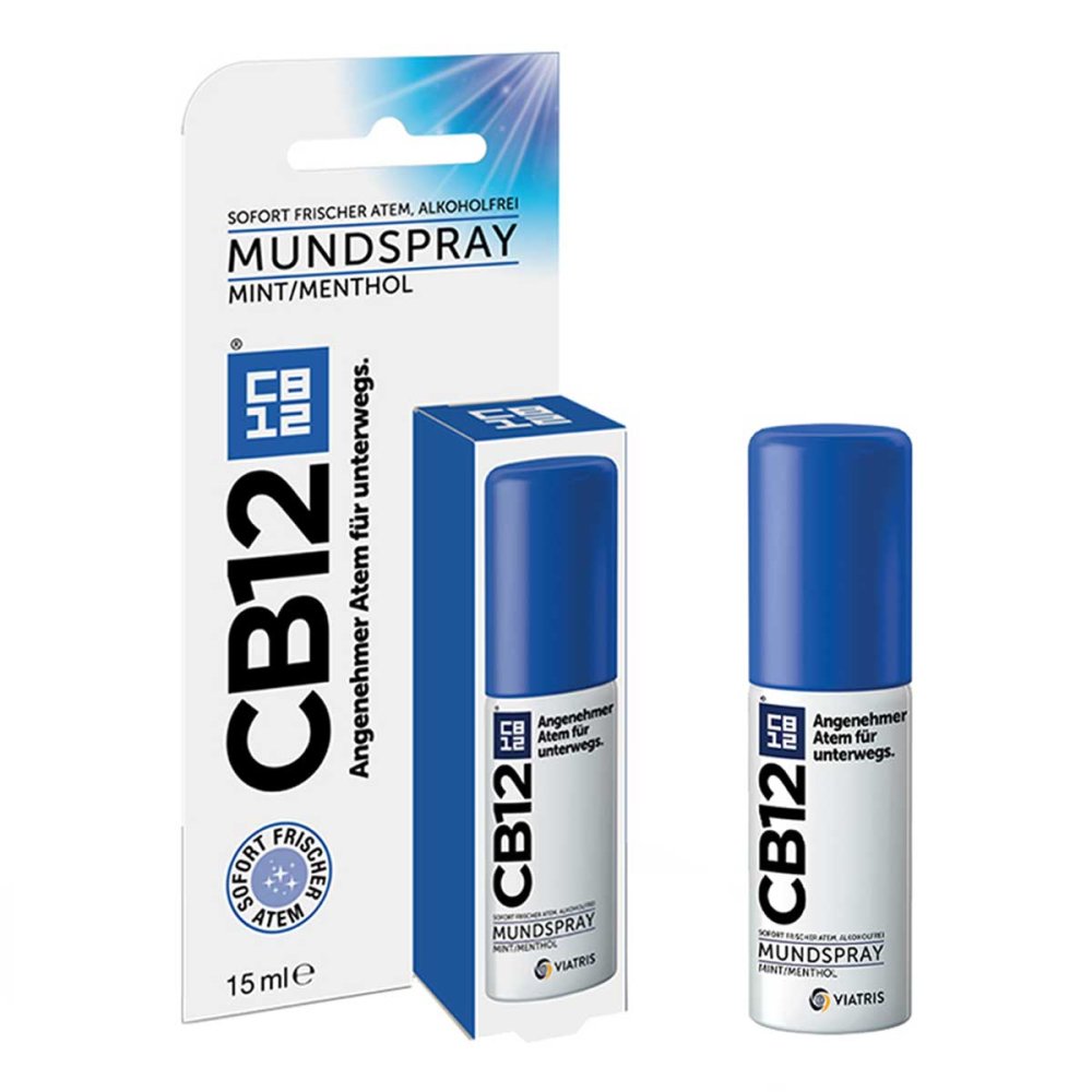 Cooper Consumer Health Deutschland GmbH CB12 Spray: frischer Atem unterwegs, Mundspray gegen Mundgeruch 12414534