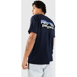 Patagonia P-6 Logo Responsibili T-Shirt new navy Gr. S