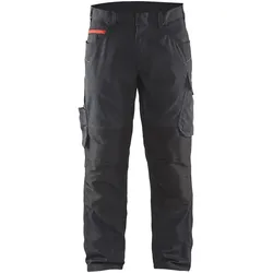 Blakläder® Service Arbeitshose mit Stretch 1495 1330 - schwarz/rot - 56