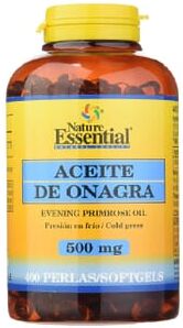 Nature Essential Óleo De Onagra 500 mg 400 Pérolas