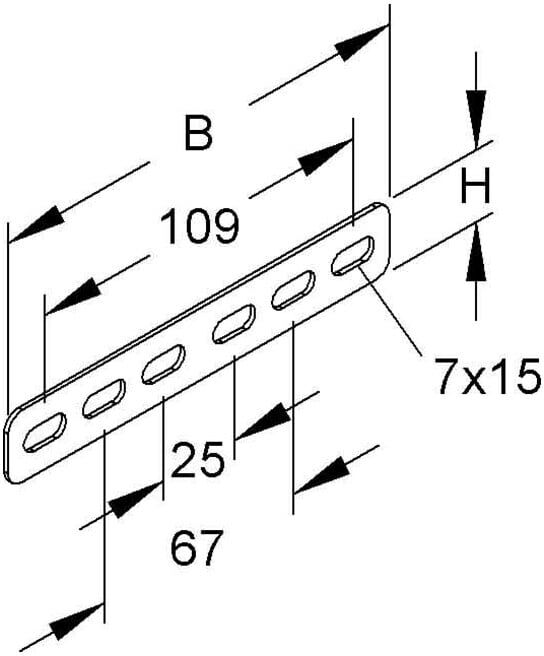 Niedax Connecteur longitudinal RVV 35 (RVV 35)