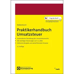 Praktikerhandbuch Umsatzsteuer, Ratgeber von Ralf Walkenhorst