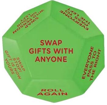 Inspired Finds Santa Swap Gift Exchange Dice Game 2025 Holiday Party Fun Activity Santa Swap Gift Exchange Dice Game 2025 Holiday Party Fun Activity