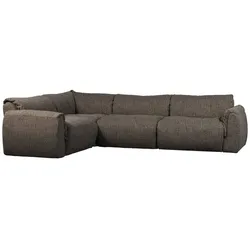 Ecksofa Baggy aus Melange-Stoff, modern und vielseitig, links, grau – Komfort und Flexibilität für Dein Zuhause