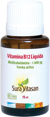 Sura Vitasan Vitamin B12 Liquid 15 ml