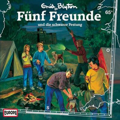 Folge 65: Fünf Freunde und die schwarze Festung - Enid Blyton,Gabriele Hartmann, Audio, 4064066615529