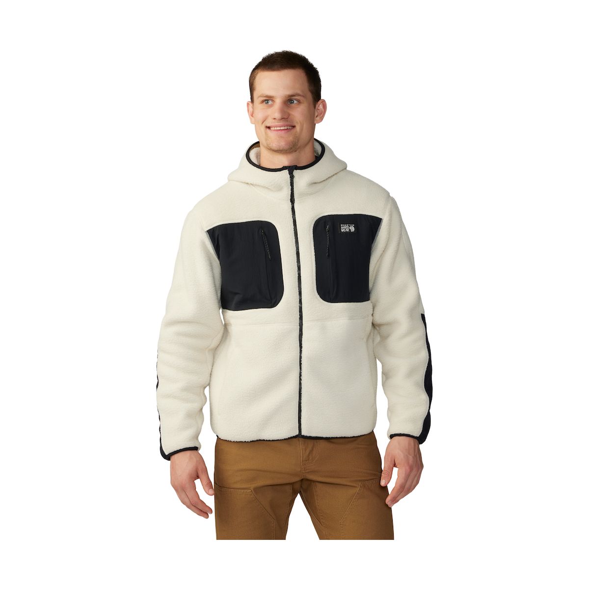 Mountain Hardwear Hicamp Fleece Hoody stone (022) L 210418-022-L