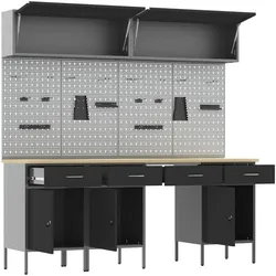 vidaXL, Werkstattschrank, Werkstattschrank (55 cm, 200 cm)
