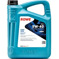ROWE HIGHTEC SYNT ASIA SAE 5W-40 Motorenöl 5 Liter