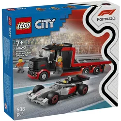 LEGO® CITY 60493 F1® Truck mit Audi Rennwagen, mehrfarbig