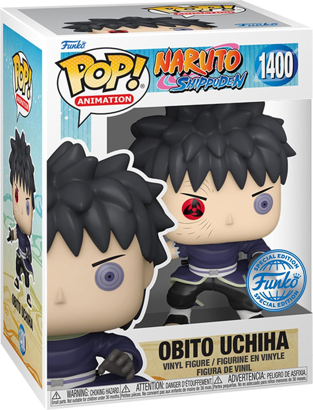 Funko Pop! Naruto Shippuden Obito Uchiha Speciale Editie 1400