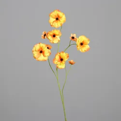 Kunstblume ANEMONE (BHT 30x105x15 cm) - orange - BHT 30x105x15 cm
