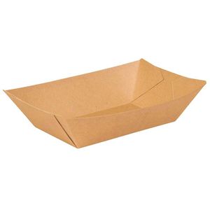 Biozoyg Fingerfoodschalen DCA06150, Karton, Snackschale, 800 ml, 21,5 x 5 x 16 cm, 250 Stück