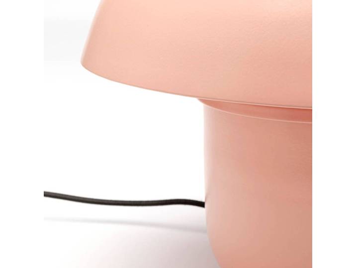 KARE Fensterbank Tischlampe Mushroom, gelb / orange, für Wohn- / Esszimmer, Metall, Vintage, Tischlampe