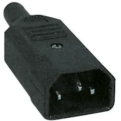 Showgear IEC Euro Male Connector